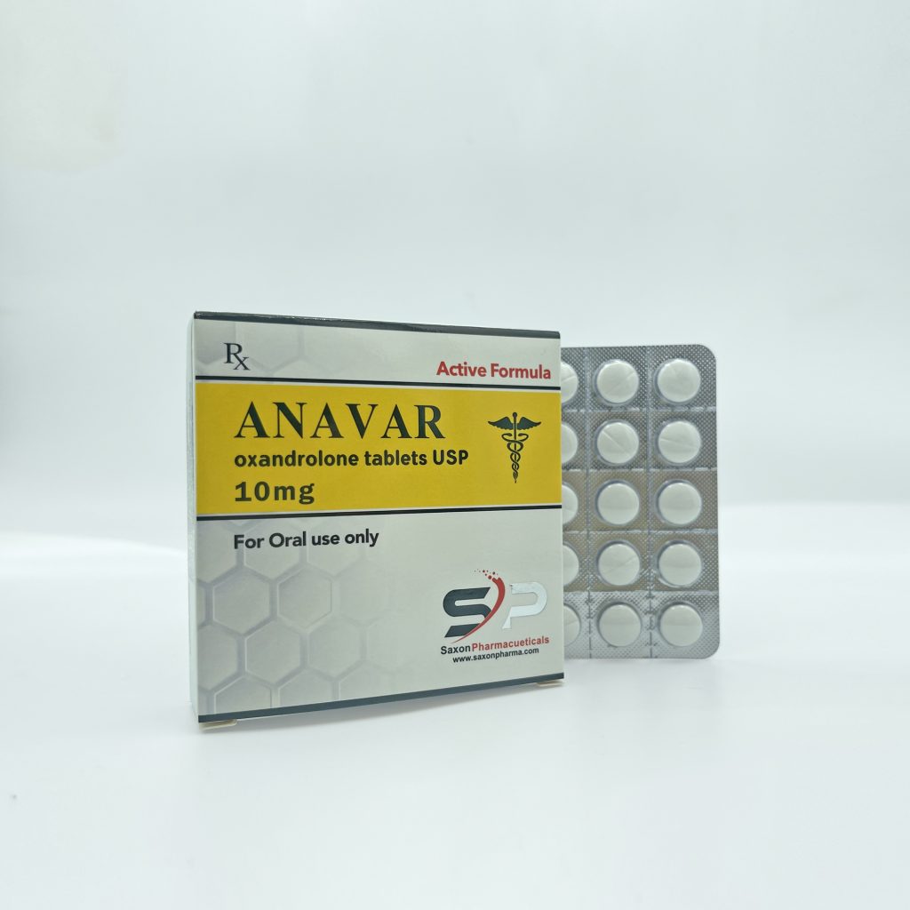 Anavar 10mg 50 Tabs Saxon Pharma USA