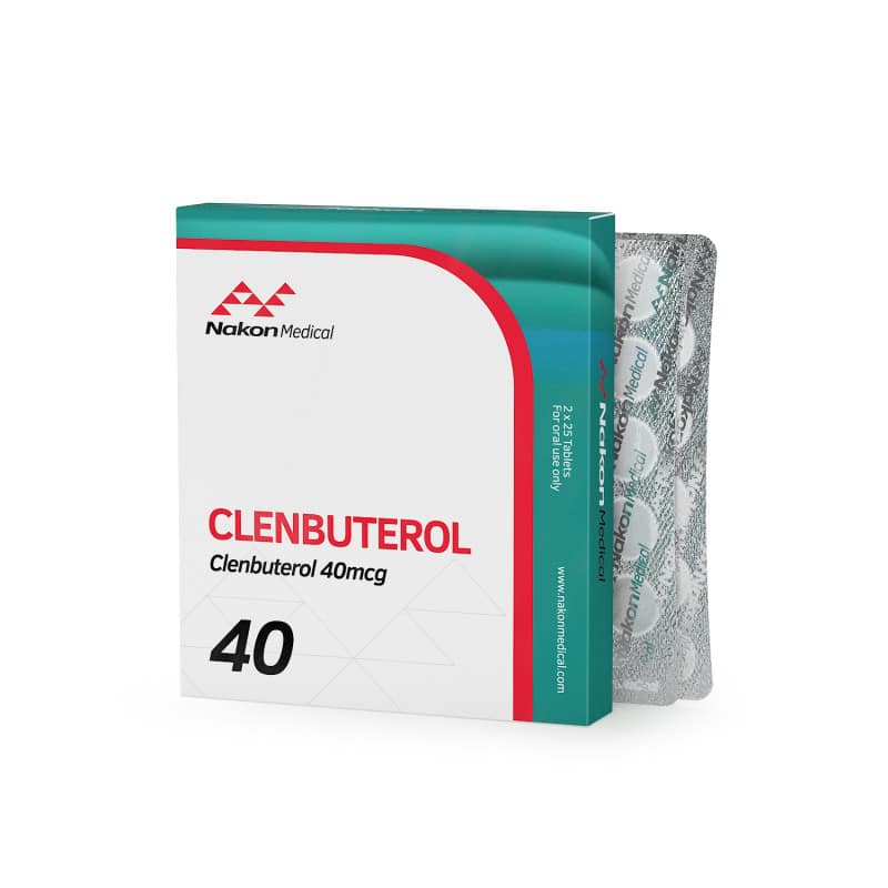 Clenbuterol 40mcg 50 Tablets Nakon Medical INT