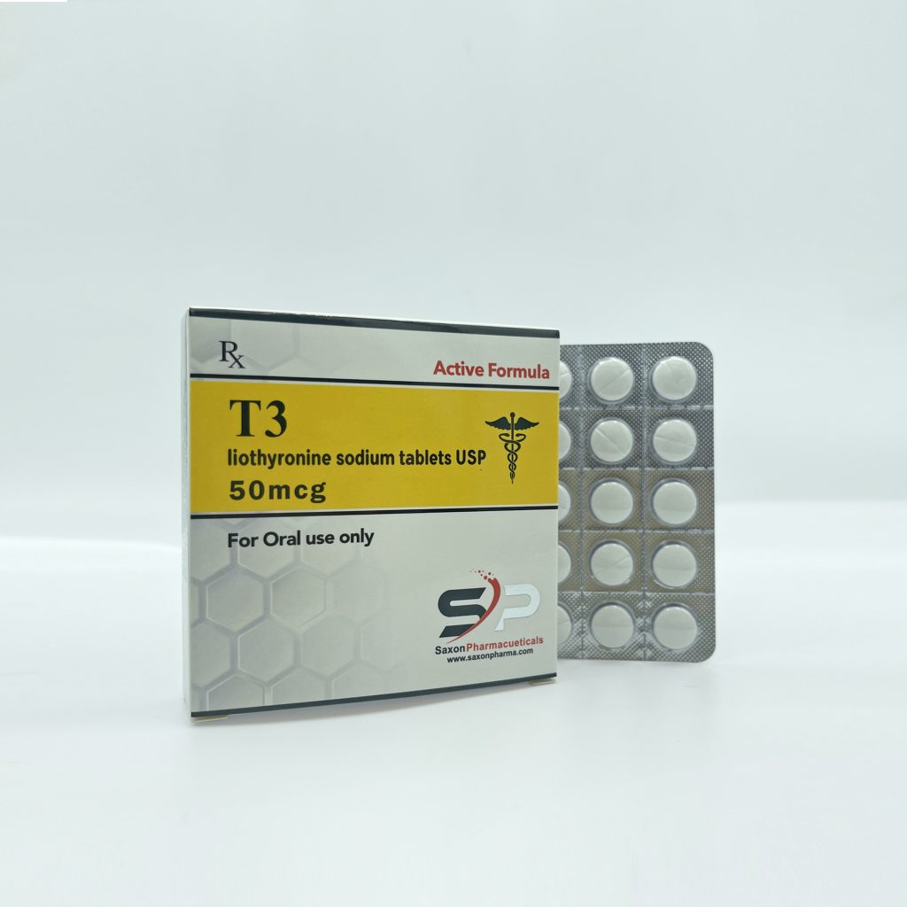 T3 Cytomel 50 Mcg 50 Tablets Saxon Pharma USA