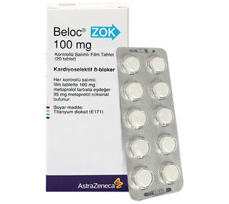 Beloc 100 Mg 20 Tablets AstraZeneca