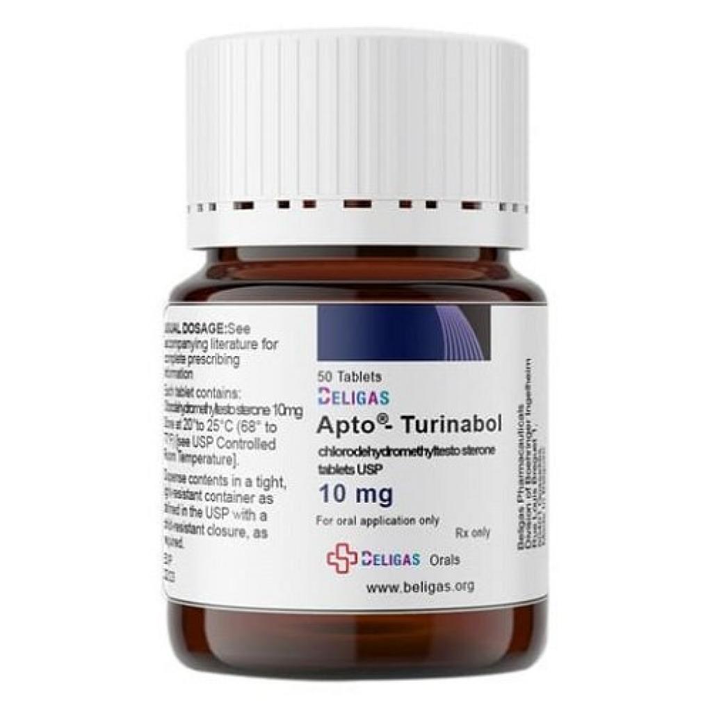Apto Turinabol 10 Mg 50 Tablets Beligas Pharma USA