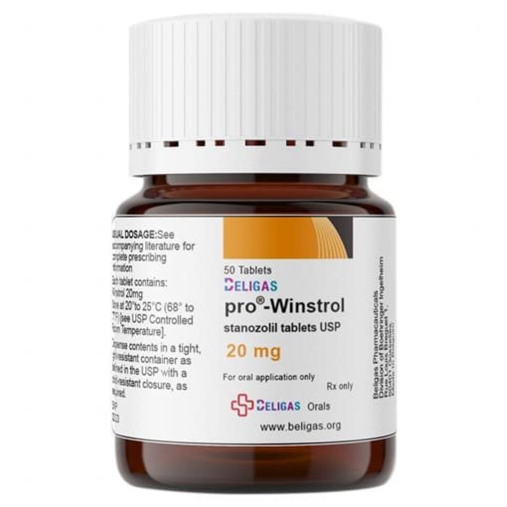 Pro Winstrol 20 Mg 50 Tablets Beligas Pharma USA