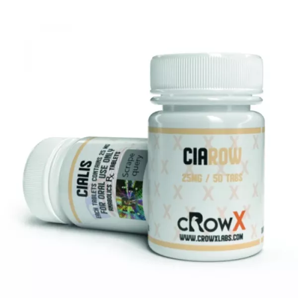 Ciarow 25 Mg 50 Tablets Crowx Labs.