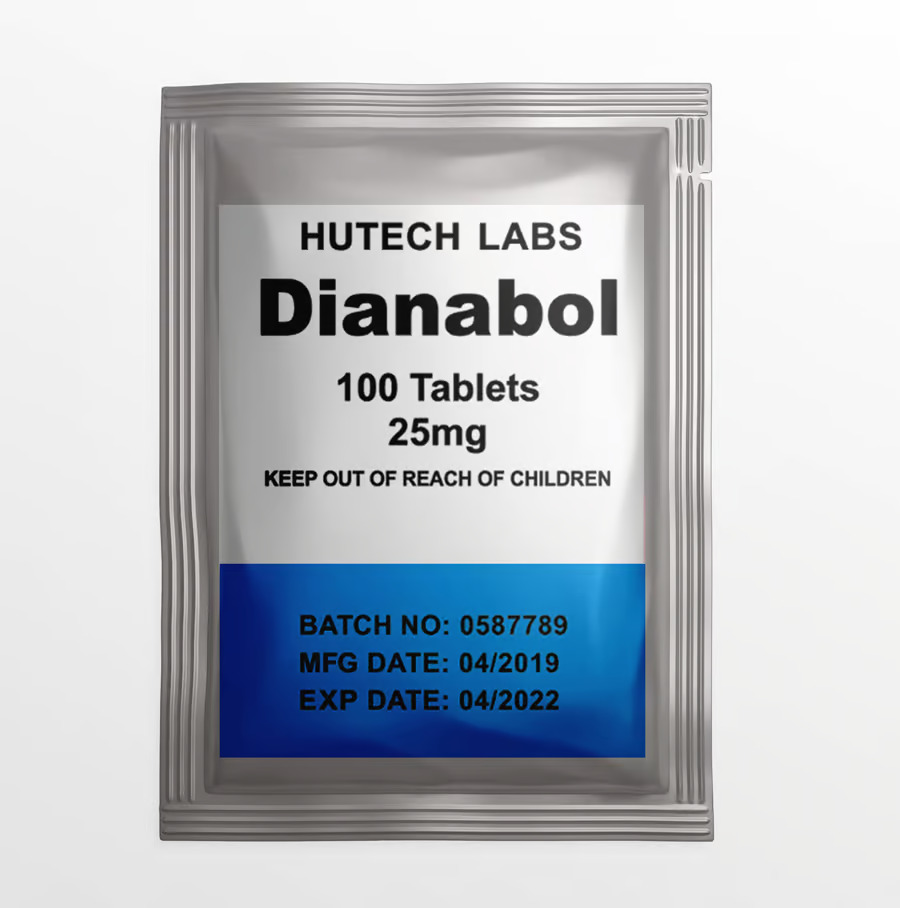 Dianabol 25 Mg 100 Tablets Hutech Labs USA