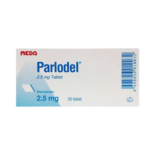Parlodel 2.5 Mg 30 Tablets Meda EXP
