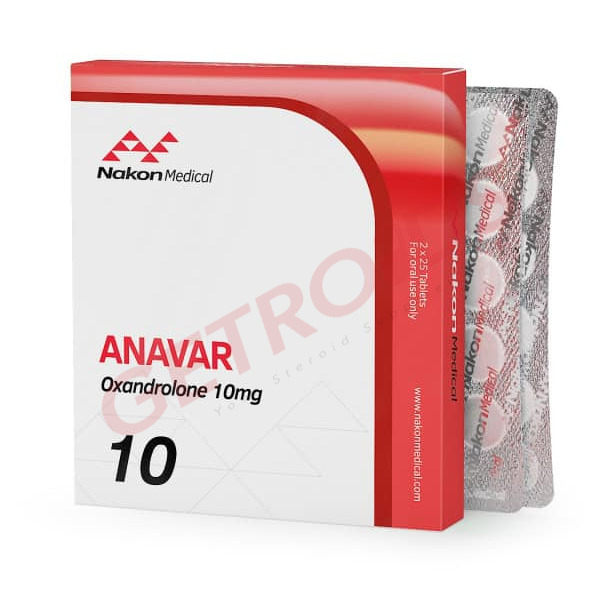Anavar 10 Mg 50 Tablets Nakon Medical INT