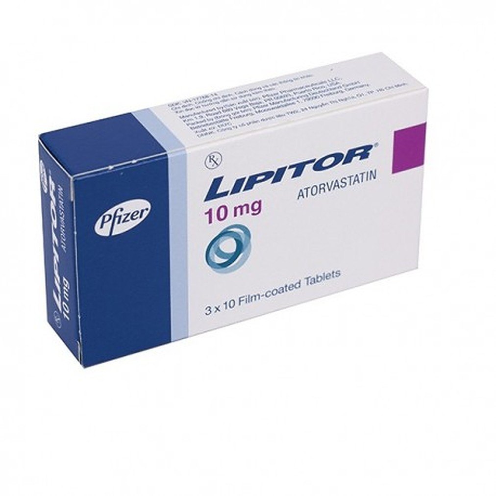 Lipitor 10 Mg 30 Tablets Pfizer