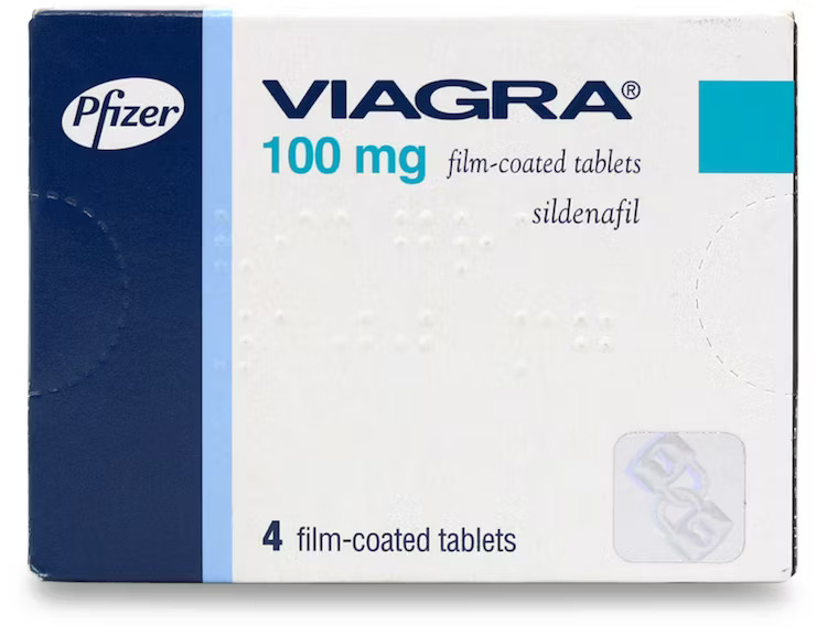 Viagra 100mg 4 Tablets Pfizer