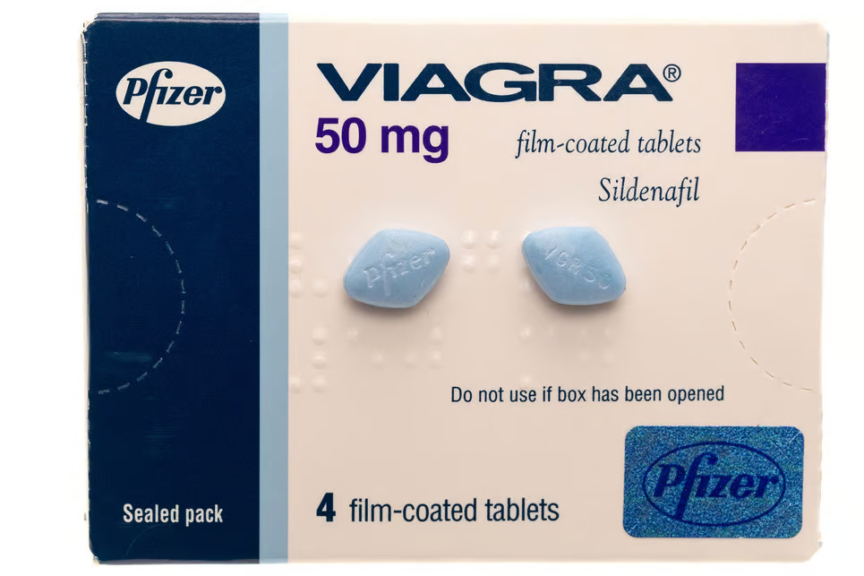 Viagra 50mg 4 Tablets Pfizer