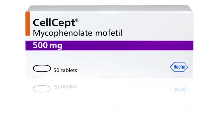 CellCept 500mg 50 Tablets Roche