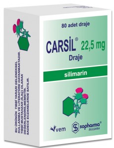 Carsil 80 Tablets 22,5 Mg Sopharma