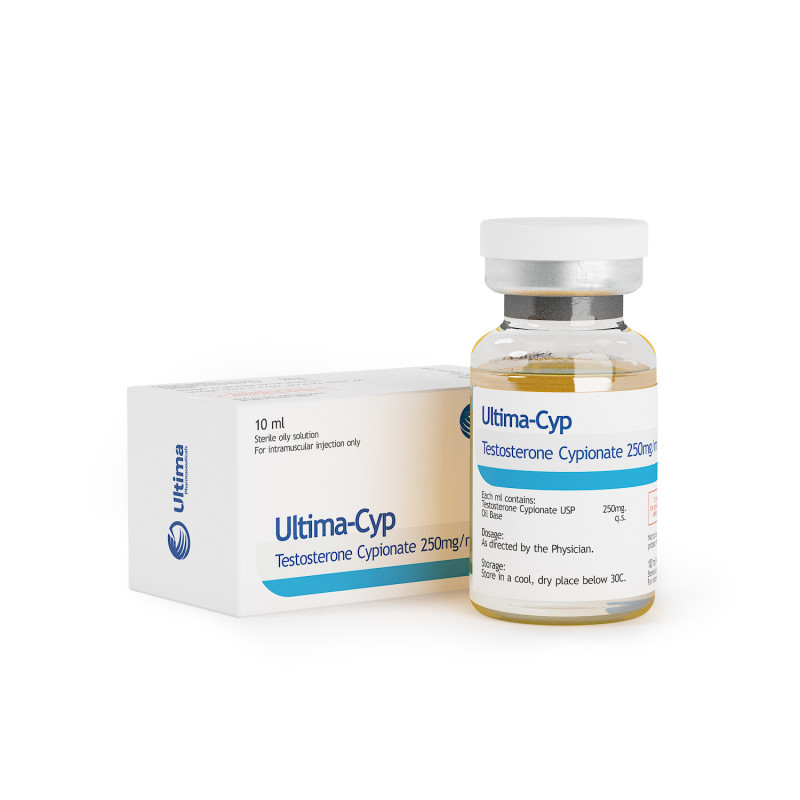 Testosterone Cypionate 250 Mg 10 Ml Ultima Pharma INT