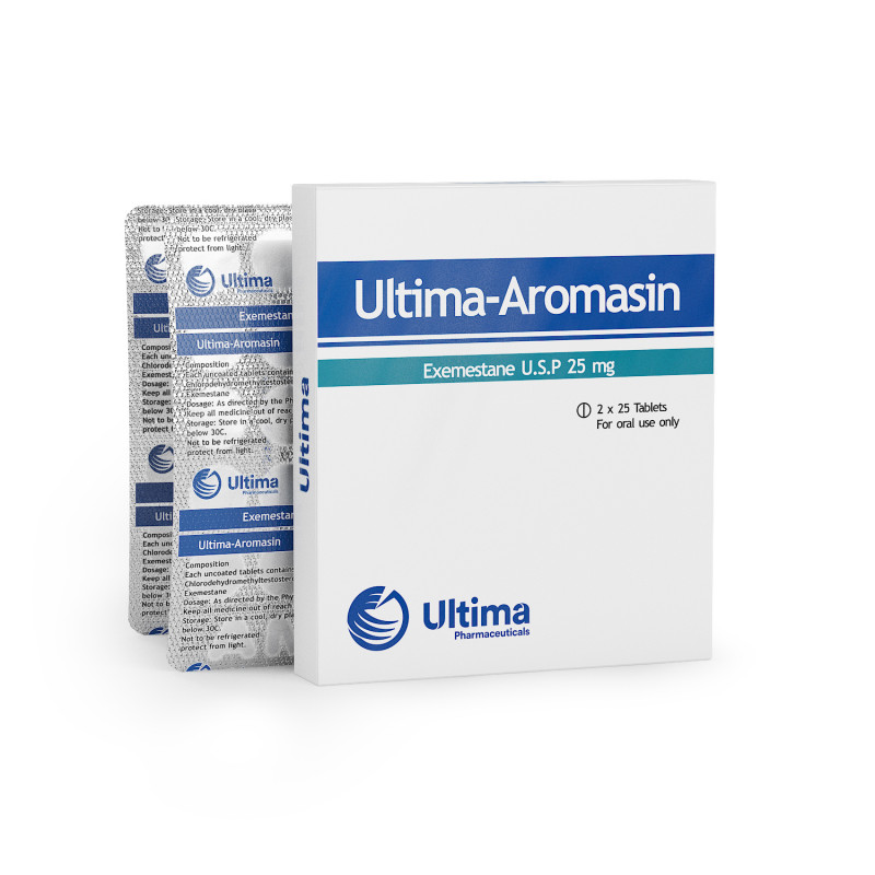 Ultima-Aromasin 25 Mg 50 Tablets Ultima Pharma INT