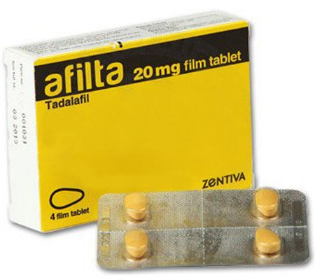Afilita 20 Mg 4 Tablets Zentiva